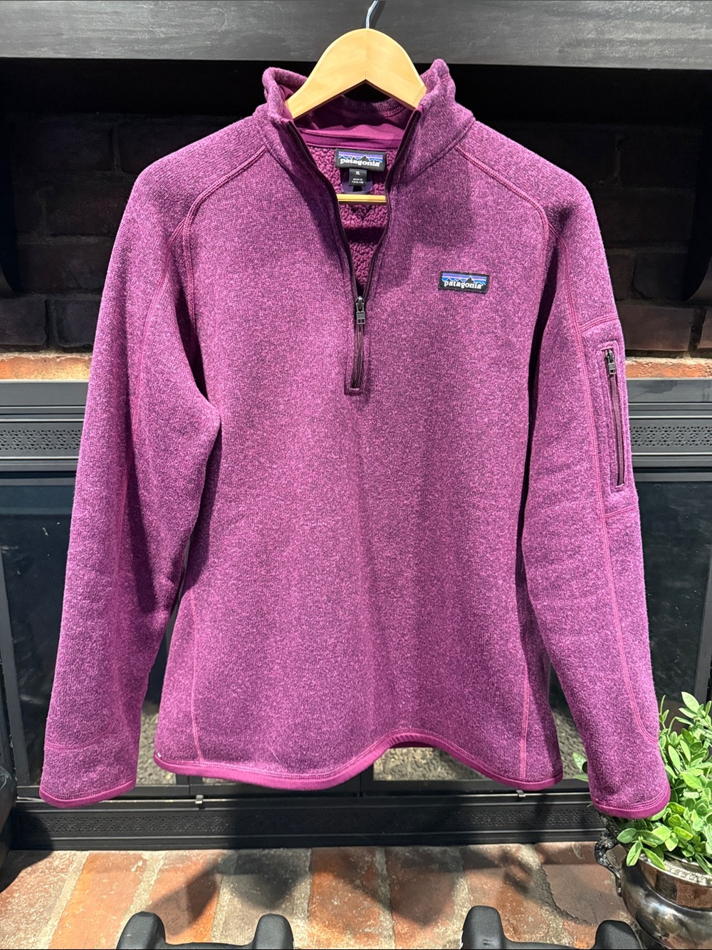 Patagonia Women's Plum Half-Zip Cowl Pullover
